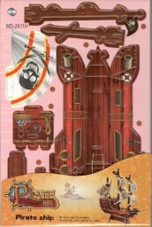 48147-9 3D puzzle STRIKE - PIRÁTSKÁ LOĎ